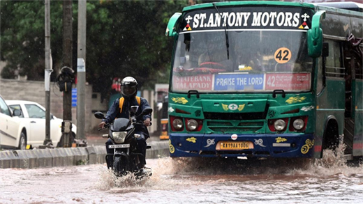 Heavy rain